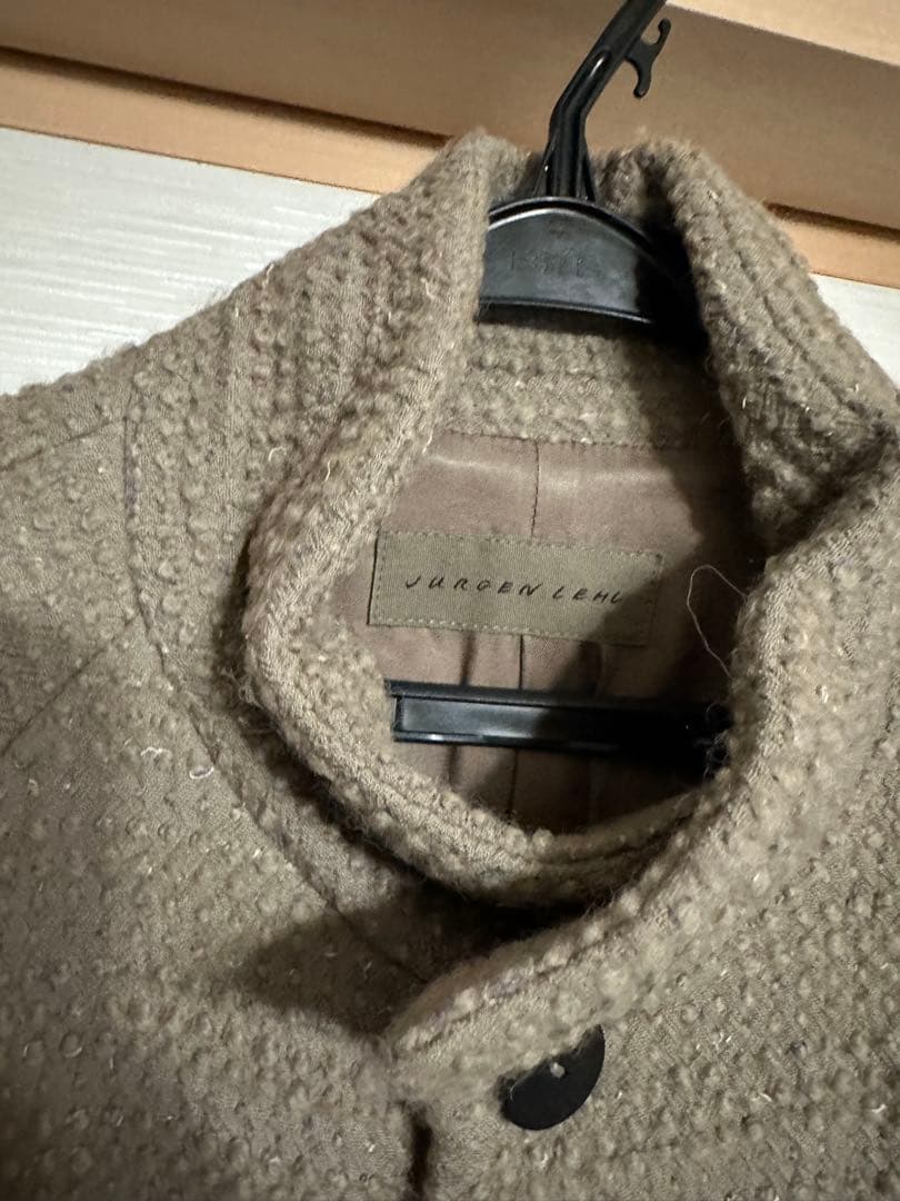 JURGEN LEHL ヨーガンレール　グレーチェスターロングコート M