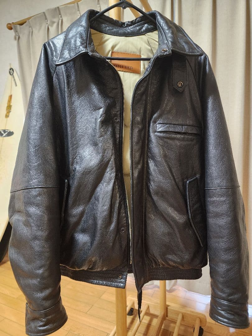 ジャケット・アウター TONYPABLO VINCI Leather down