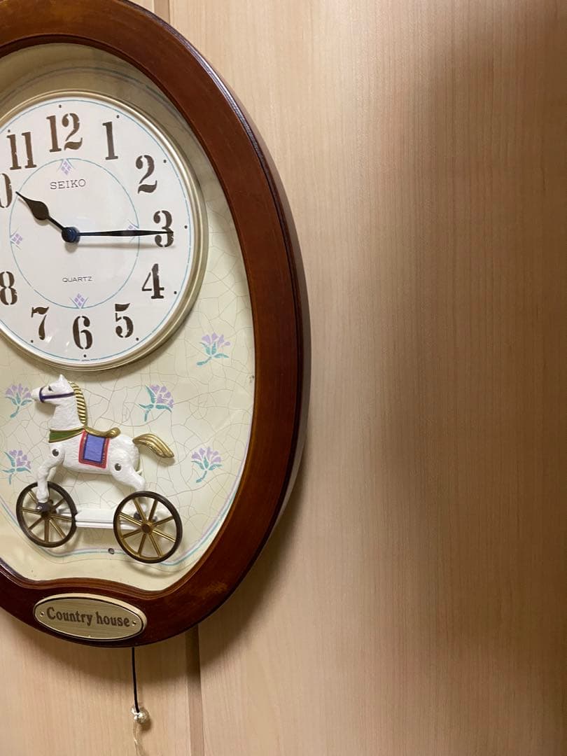 【最終値下げ⭐︎帯紐付き希少】SEIKOカントリーハウス　からくりRE510B