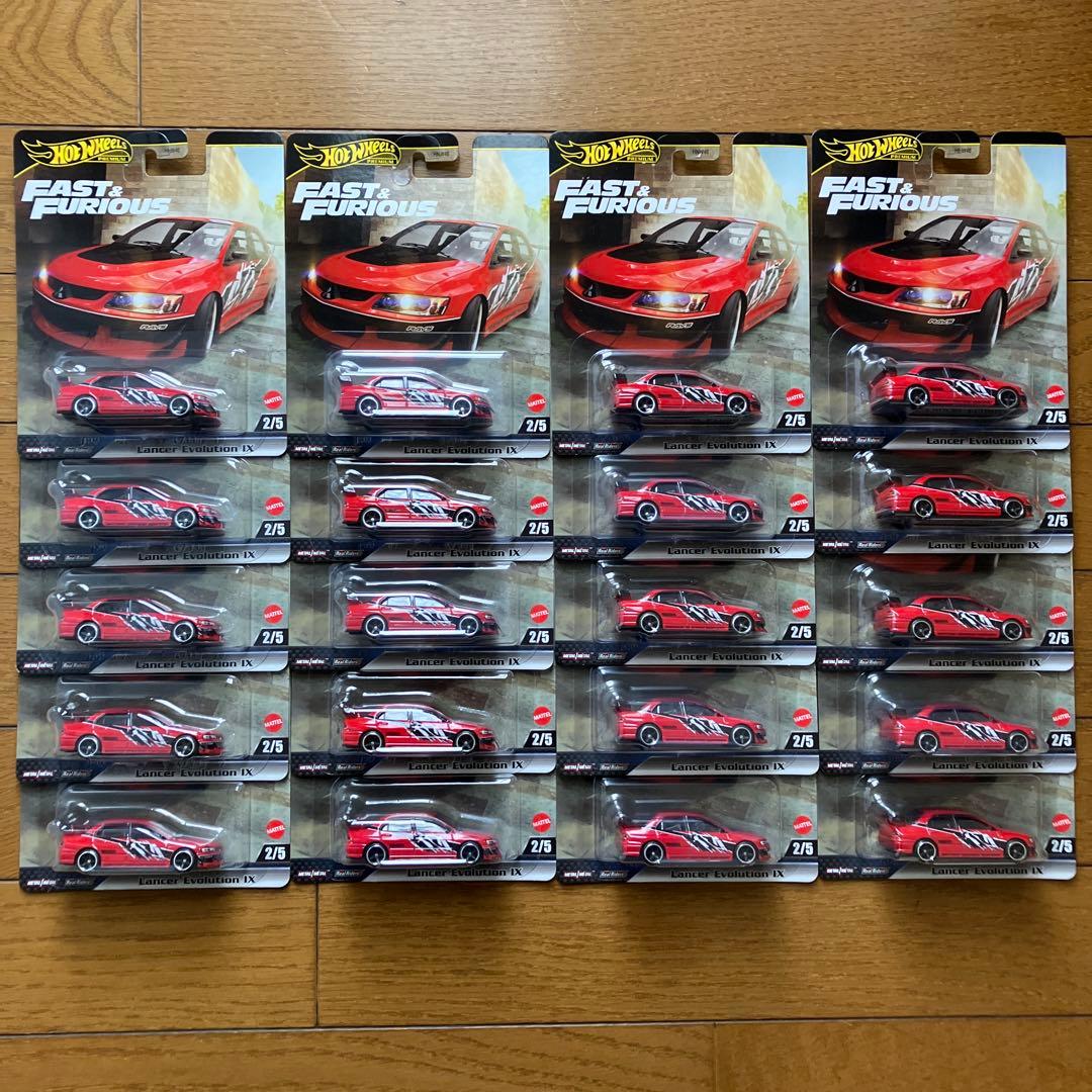 ホットウィール ワイルドスピード ランサー エボリューション Ⅸ 20個セット