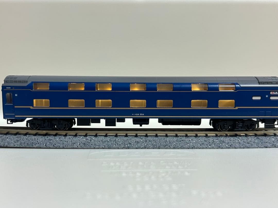 Nゲージ　KATO 10-822 823 24系　寝台特急　あけぼの　フル編成