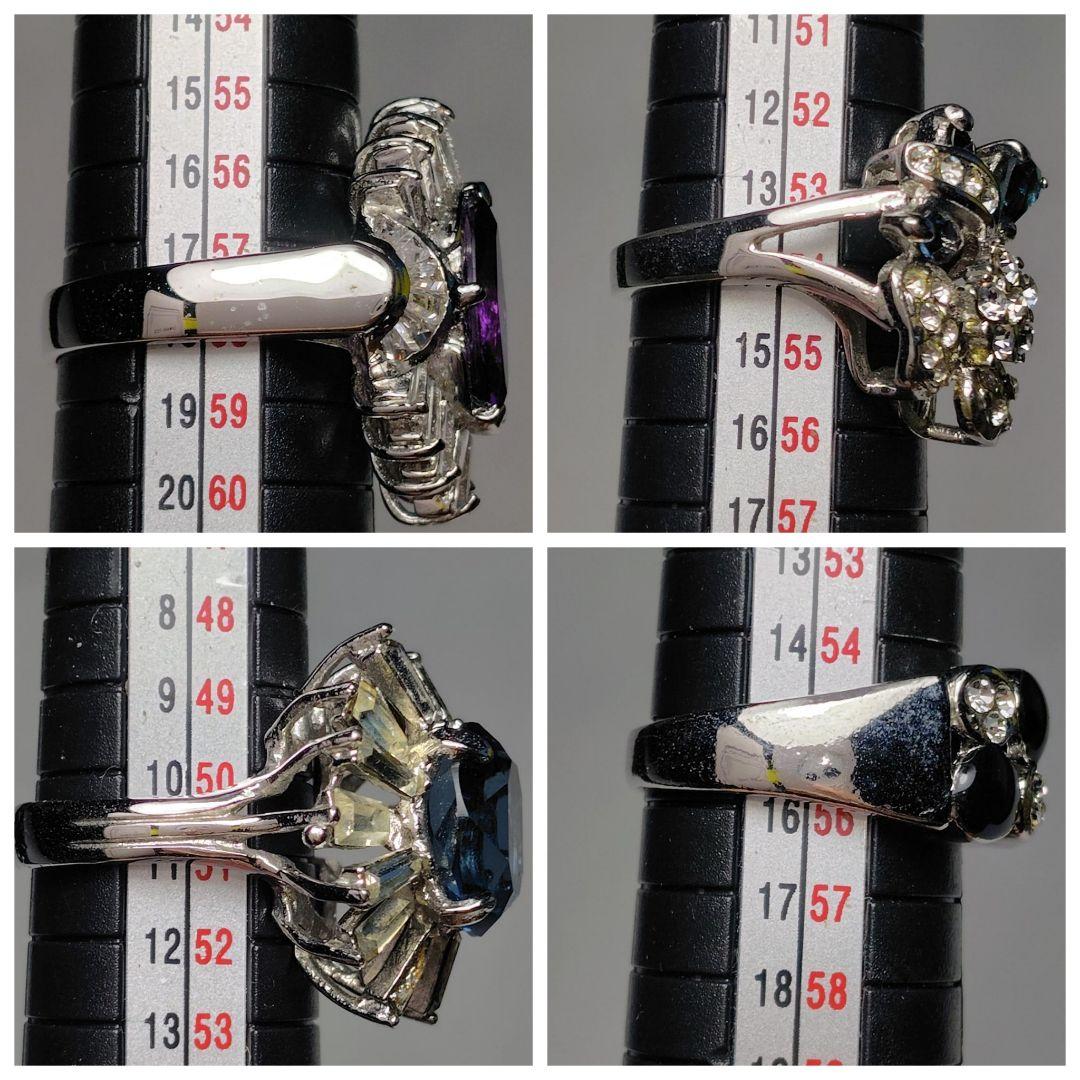 ヴィンテージ　 ブローチ２点＆ネックレス＆リング４点セット