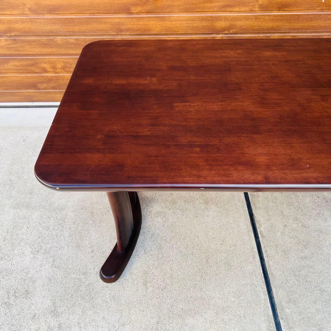 美品 希少 カリモク Direttore ダイニングテーブル W1350