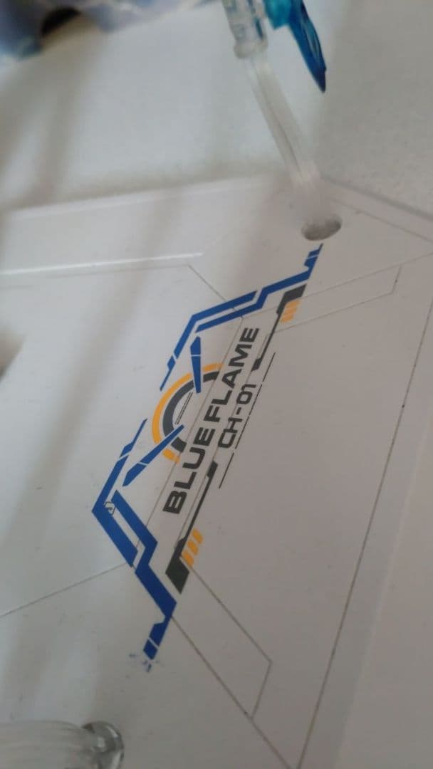 海外製プラモデル ZZA BLUE FLAME CH-01 完成品