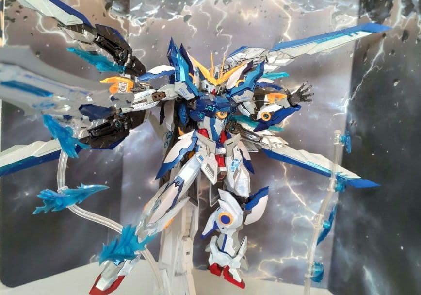 海外製プラモデル ZZA BLUE FLAME CH-01 完成品