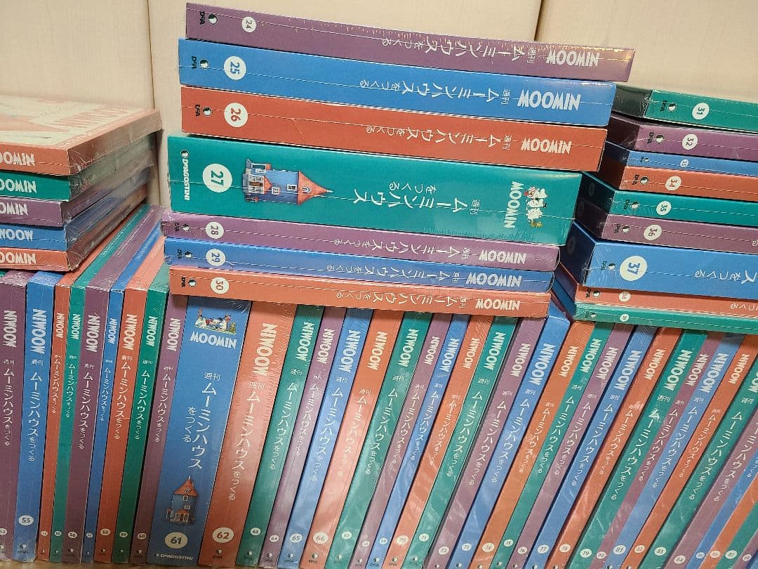 ムーミンハウス　ディアゴスティーニ　訳あり　非売品もセット　1冊あたり981円