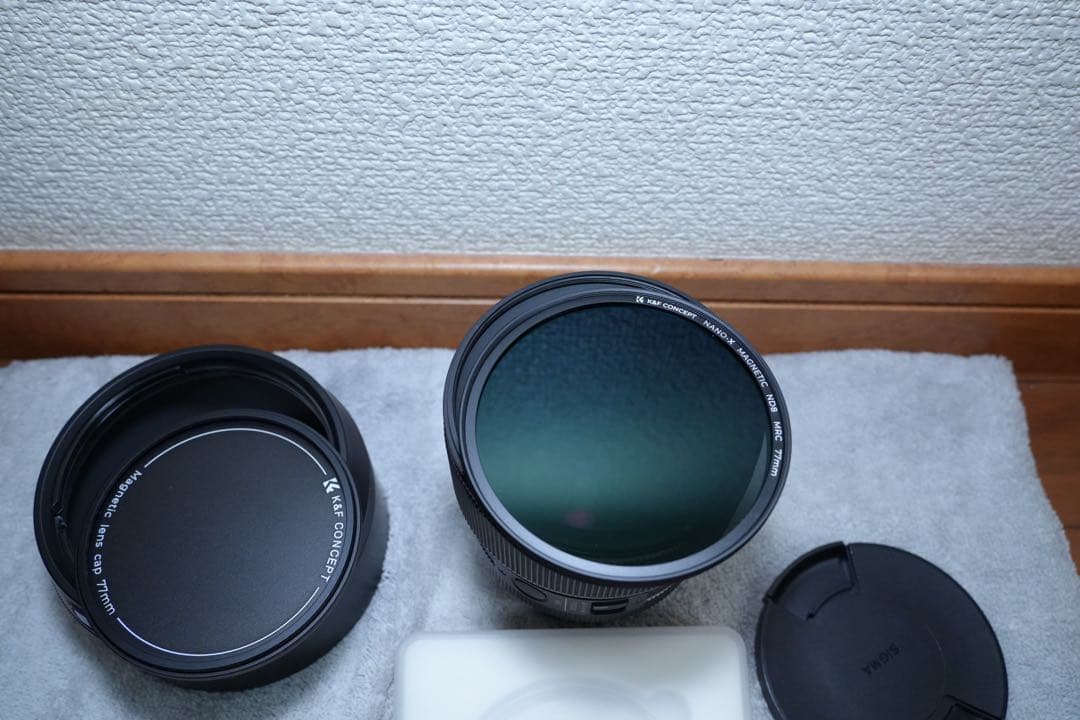 Sigma 85mm DG DN＋K&F 77mm マグネットND8
