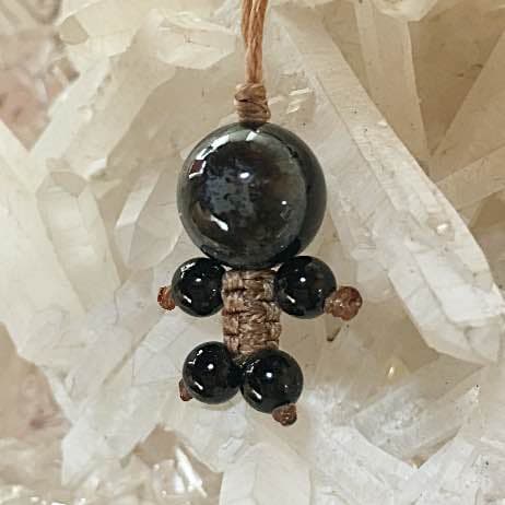 天眼石 お人形ストラップ⭐️