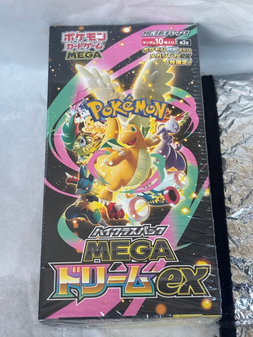 ポケモンカードゲーム MEGAドリームEX １ＢＯＸシュリンク付き