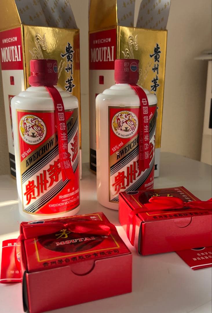 t*u様 南*城様 【未開封／正規品】貴州茅台酒 53% 500ml×2本（20