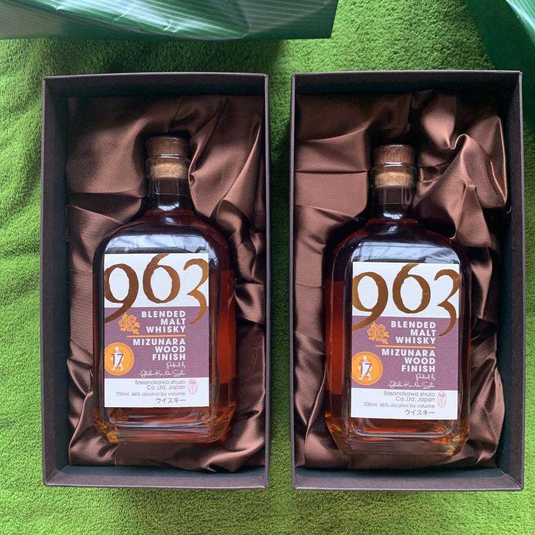 笹の川酒造 963 17年 2本セット（限定品）