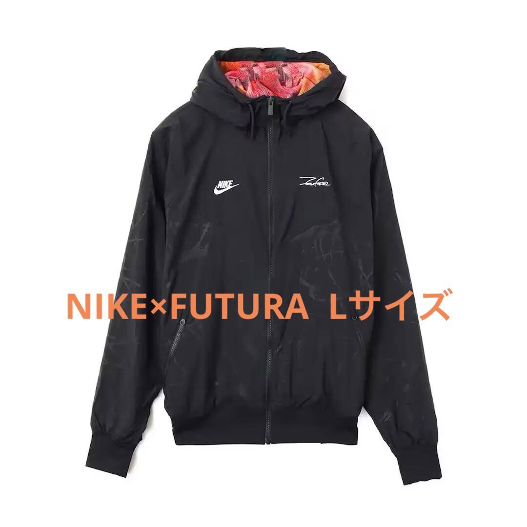 【希少•美品】NIKE×FUTURA ウィンドランナー　ジャケット　Lサイズ