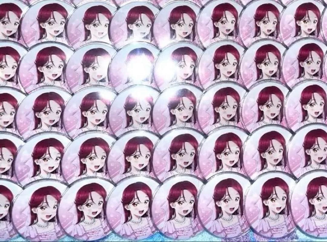 ラブライブサンシャイン!!桜内梨子カウントダウンコンサート缶バッジ40個