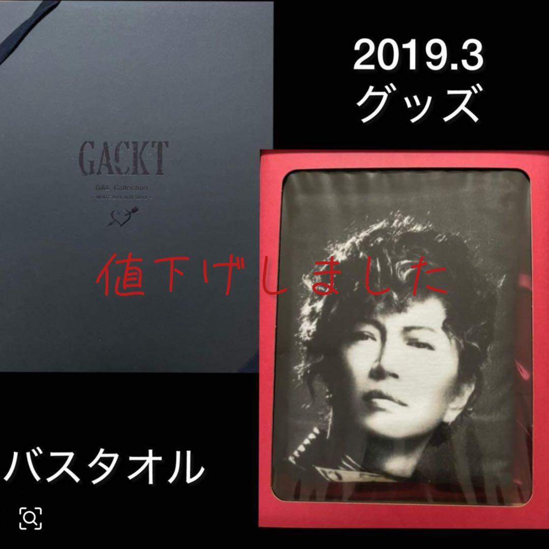 GACKT バスタオル 2019年3月