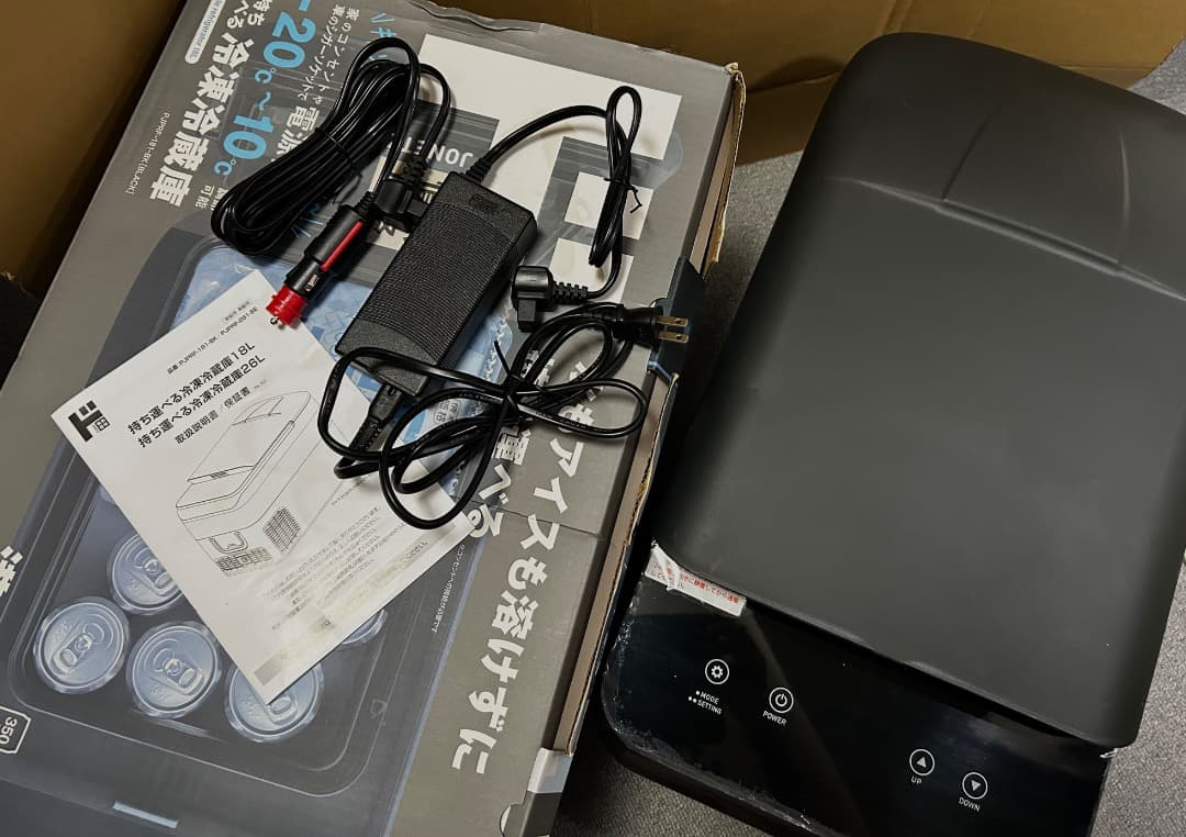 冷凍冷蔵庫18L　PJPRF-181-BK