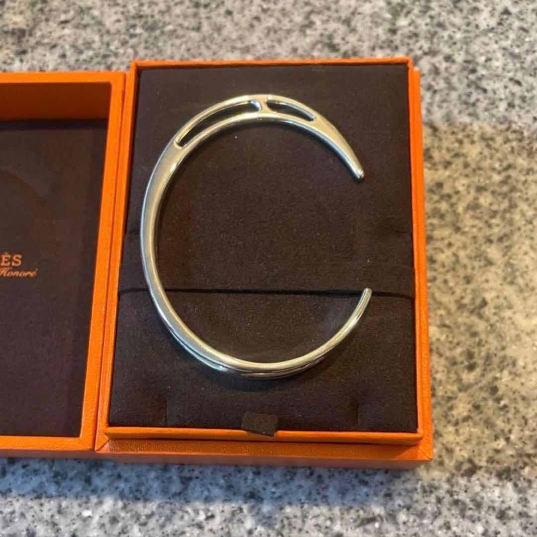 HERMES エルメス シェーヌダンクル パンク バングル ブレスレット