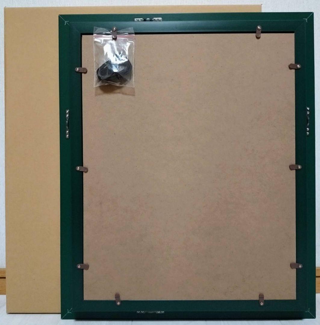 【F6号】松本零士【銀河鉄道999】手描き作品/表裏サイン/油彩/アクリル/額縁