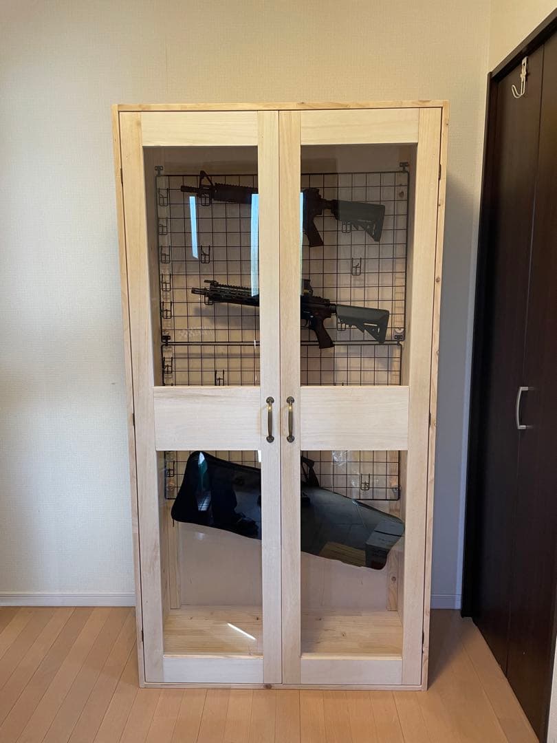 ☆サバゲー　モデルガンラック　ワイドタイプ☆