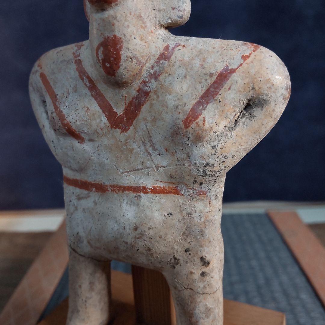 彩色土偶、メキシコ、テラコッタ、ナヤリート