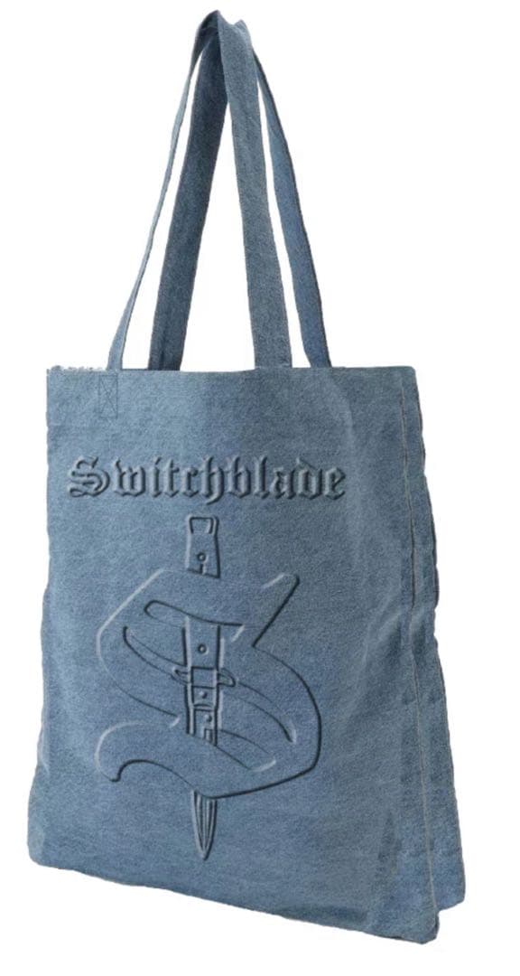 HYDE × SWITCHBLADE DENIM TOTE BAG