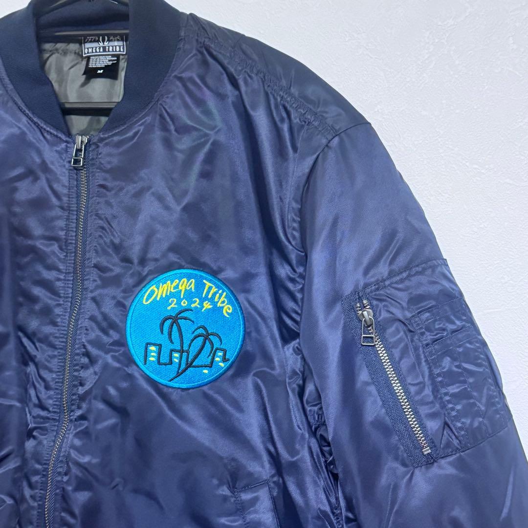 【美品】杉山清貴&オメガトライブ フライトジャケット MA-1 シティポップ