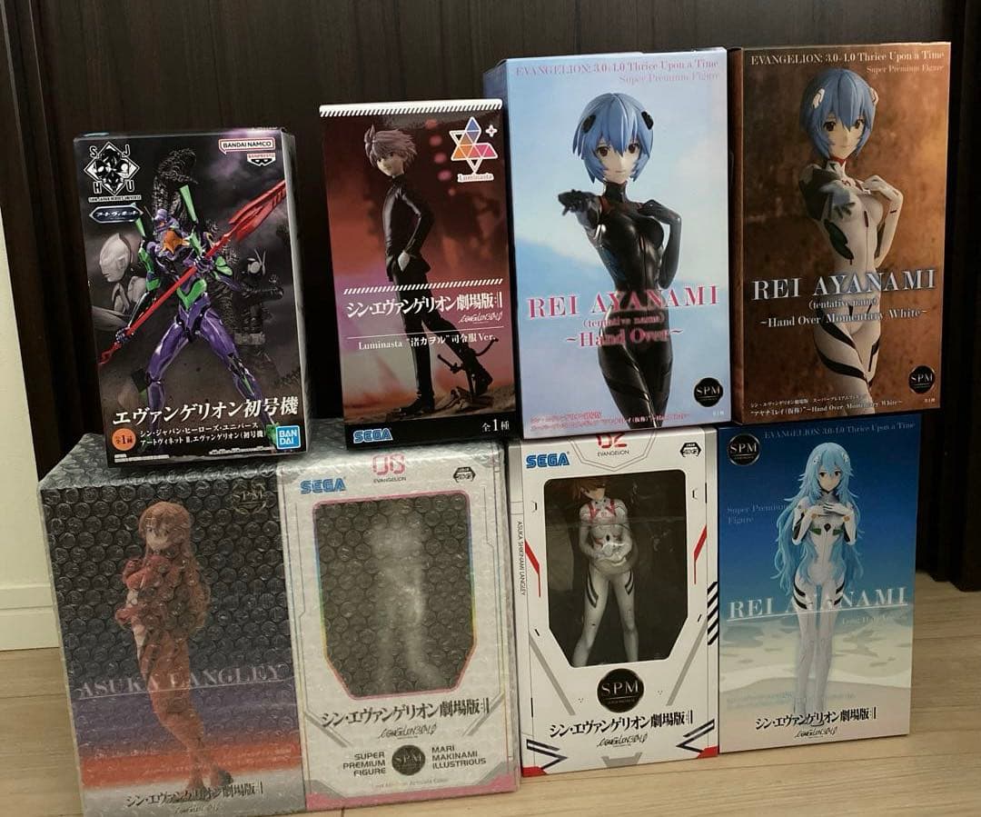シン・エヴァンゲリオン　フィギュア8点セット