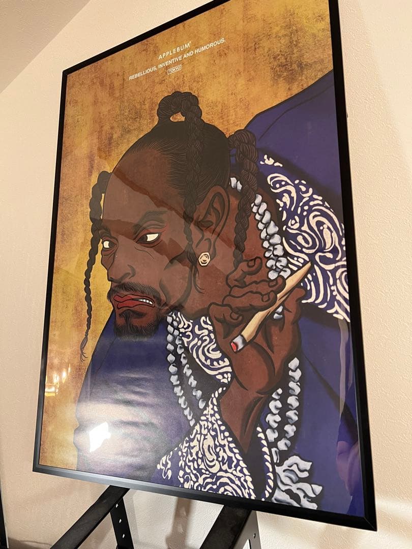 【レア美品】APPLEBUM Snoop Dogg 浮世絵ポスター