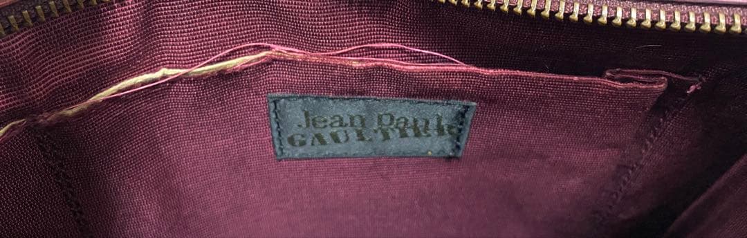 ジャンポールゴルチェ　ジャンポールゴルチエ　ショルダーバッグ　ハンドバッグ　ロゴ