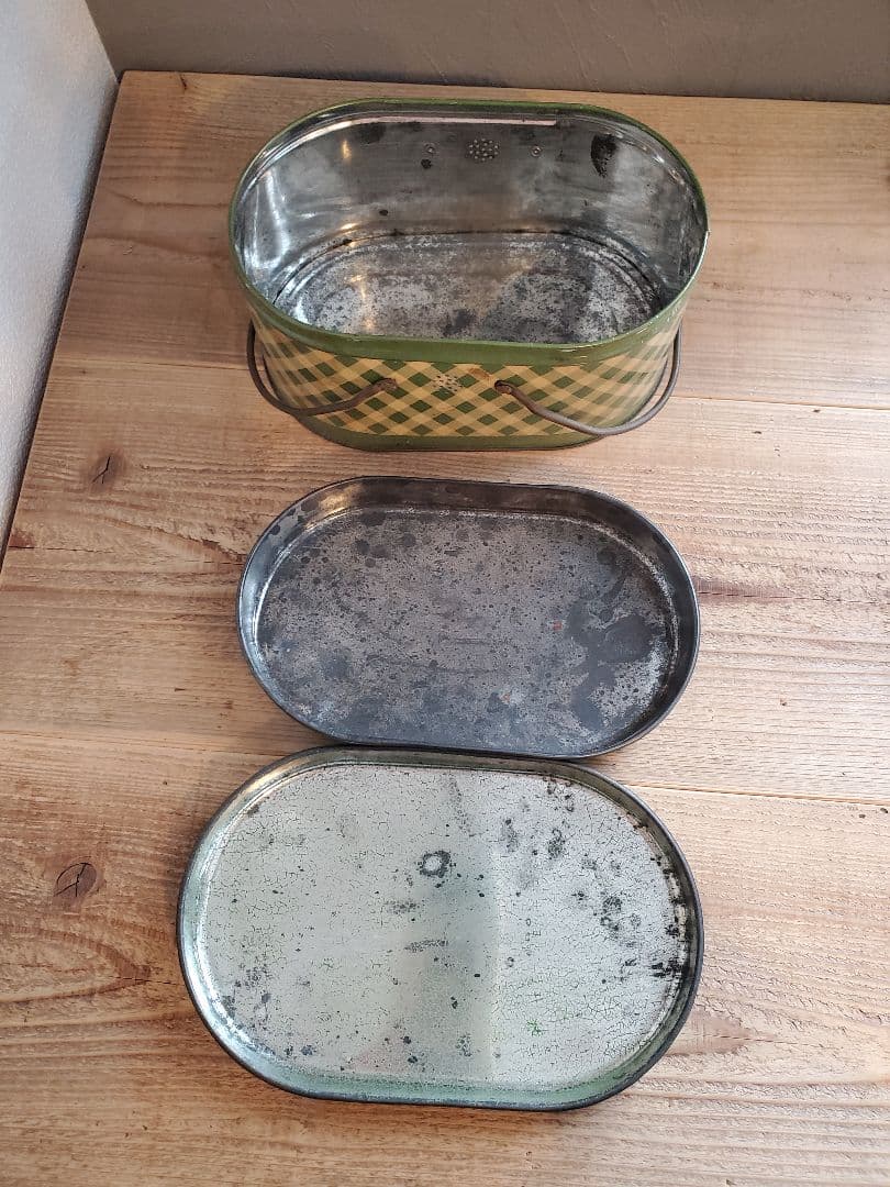 アンティーク ティン缶 ビンテージ缶