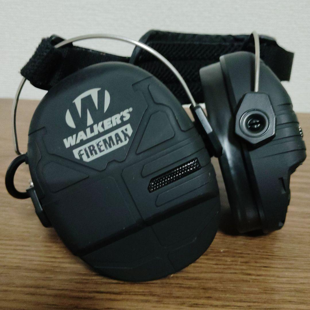 【実物】WALKER'S FIREMAXイヤーマフ※タクティカルヘルメット併用可
