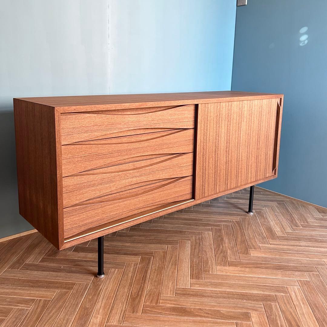 裏*庭様 チーク サイドボード チェスト 北欧 ミッドセンチュリー ビンテージ