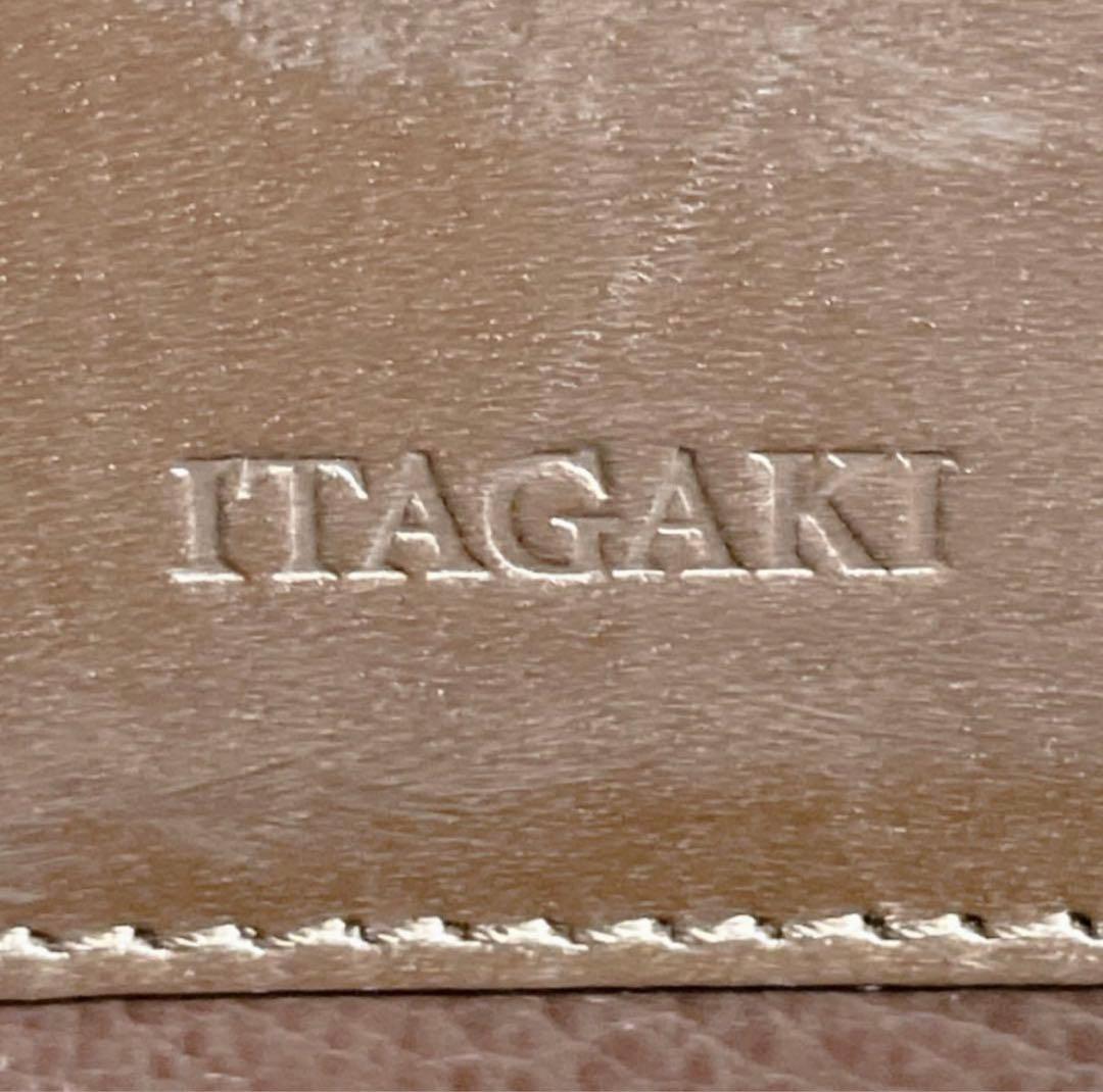 高級✨鞄いたがき ITAGAKI ビジネスショルダー 2way ダークブラウン