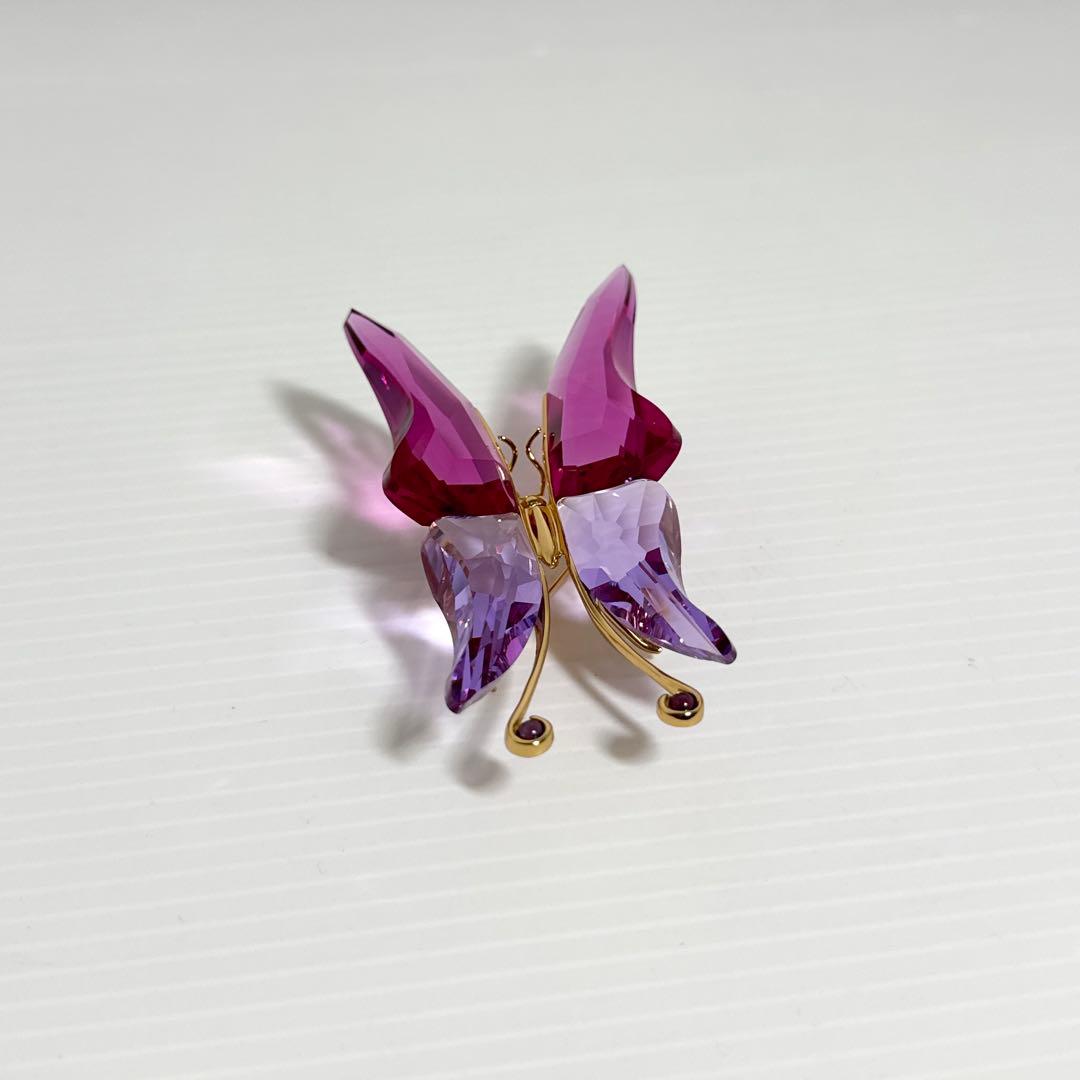 レア！スワロフスキー ブローチ 蝶 バタフライ 2004年 廃盤 シルバー925