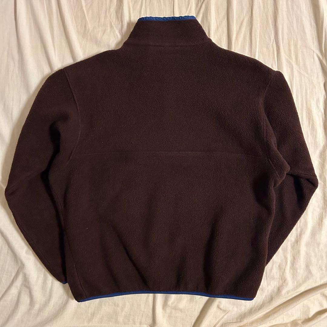 L 希少モカ✨ 90s paragonia スナップT トラヴィス着用 フリース