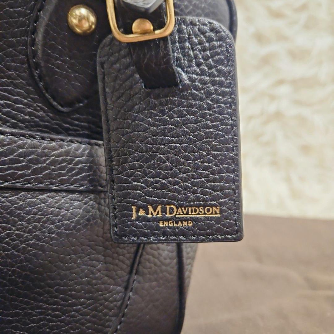 美品 J&M DAVIDSON ミニミア ハンドバッグ ミニボストン 鍵付き
