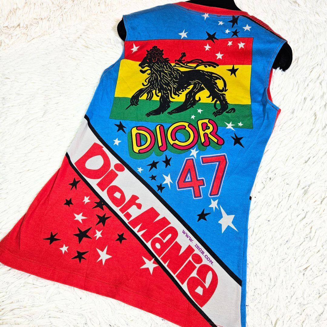 ディオール Dior Mania ノースリーブ カットソー Galliano期