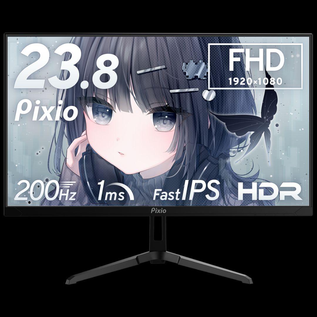 Pixio PX248 Wave ゲーミングモニター 23.8インチ ブラック