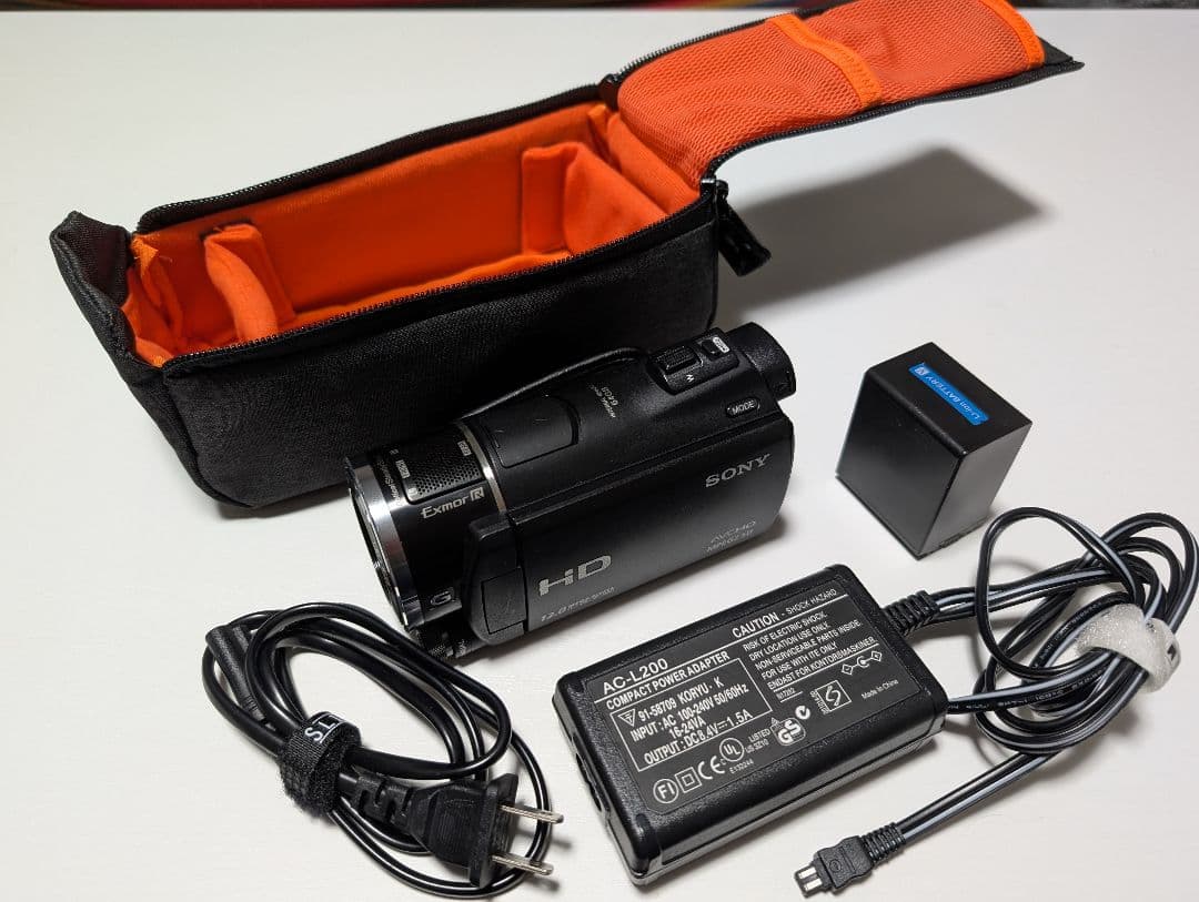 SONY AVCHDカムコーダーHXR-MC50J 2012年製 その他周辺機器