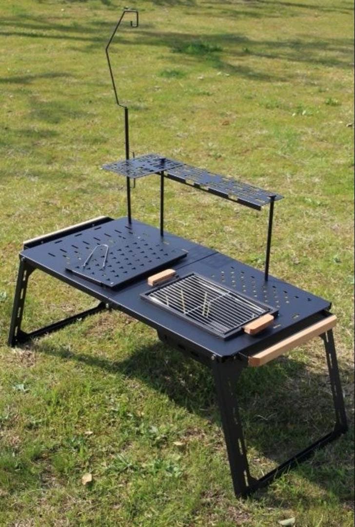 バーベキューアイアンテーブル FX-7165ver2 アイアンBBQローテーブル