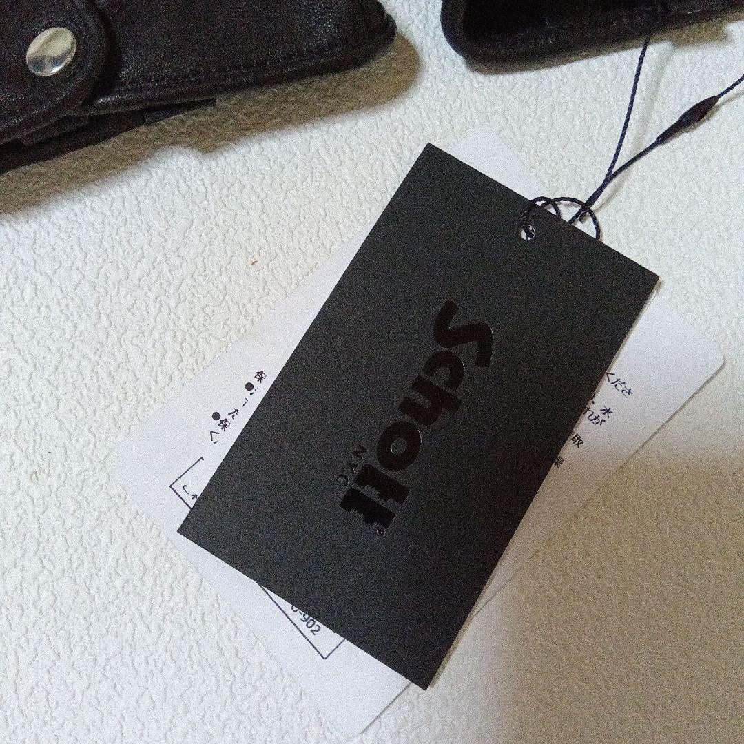 未使用 schott ショット ワンスター レザーグローブ ブラック L