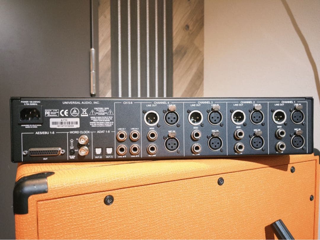 配信機器・PA機器・レコーディング機器 universal audio 4-710d