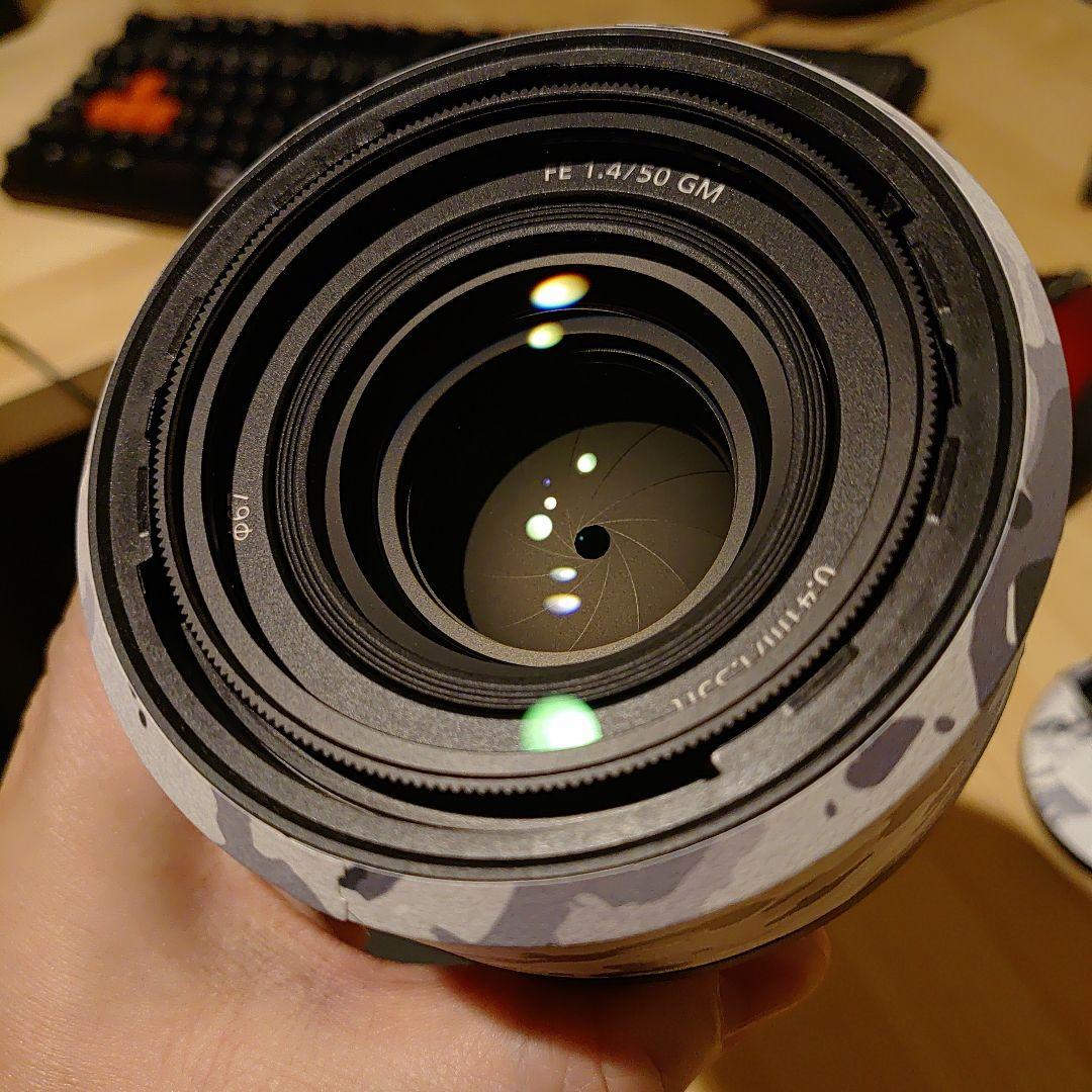 【価格交渉ok】SONY レンズ FE 50mm F1.4 GM フィルター付き