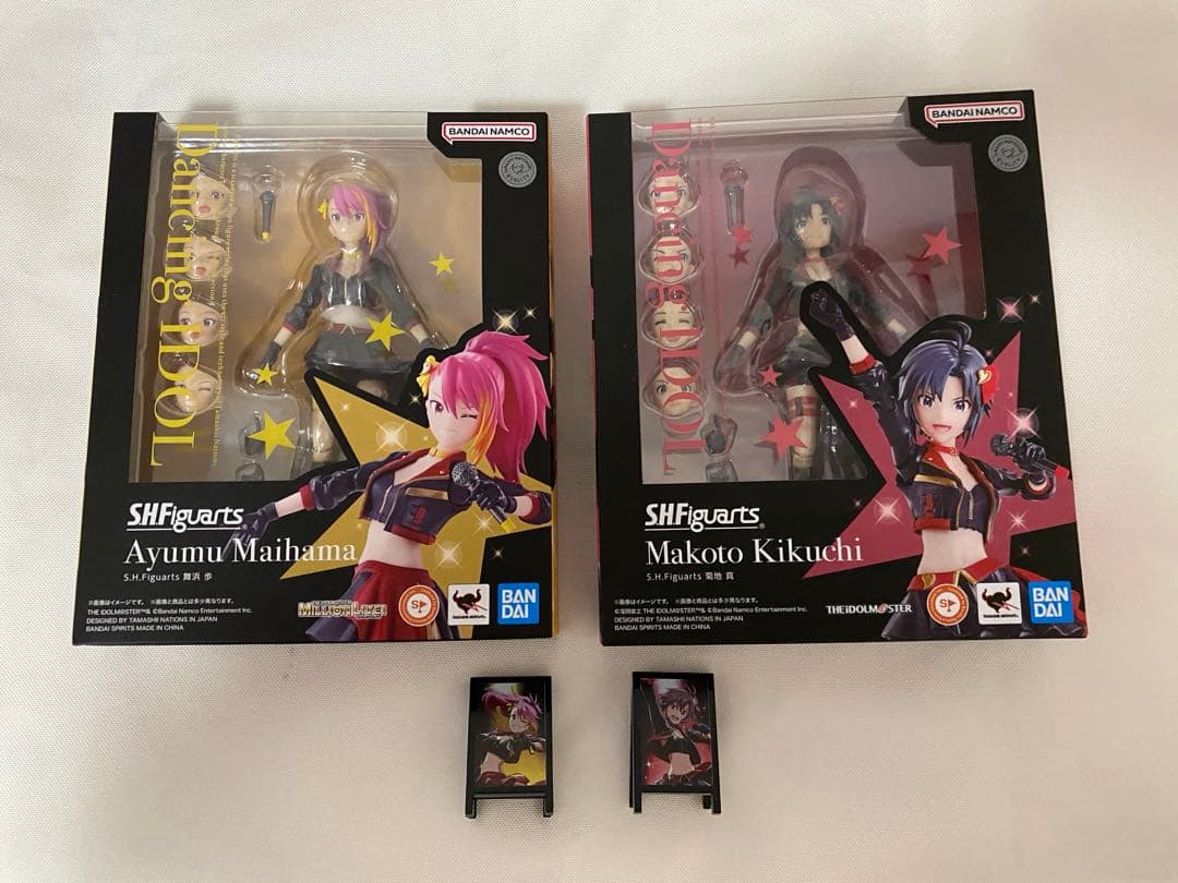 新品未開封 フィギュアーツ 菊地真＆舞浜歩 アソビストア 限定特典付