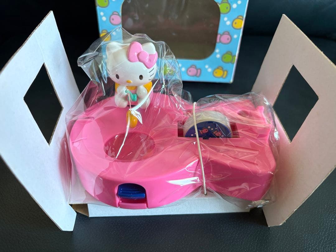 【レア】ハローキティ　クリップフィッシング　テープカッター