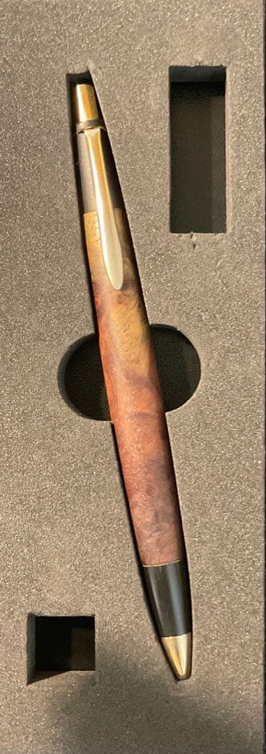 花梨紅白瘤杢 ボナンペン 最初期型のため箱無し