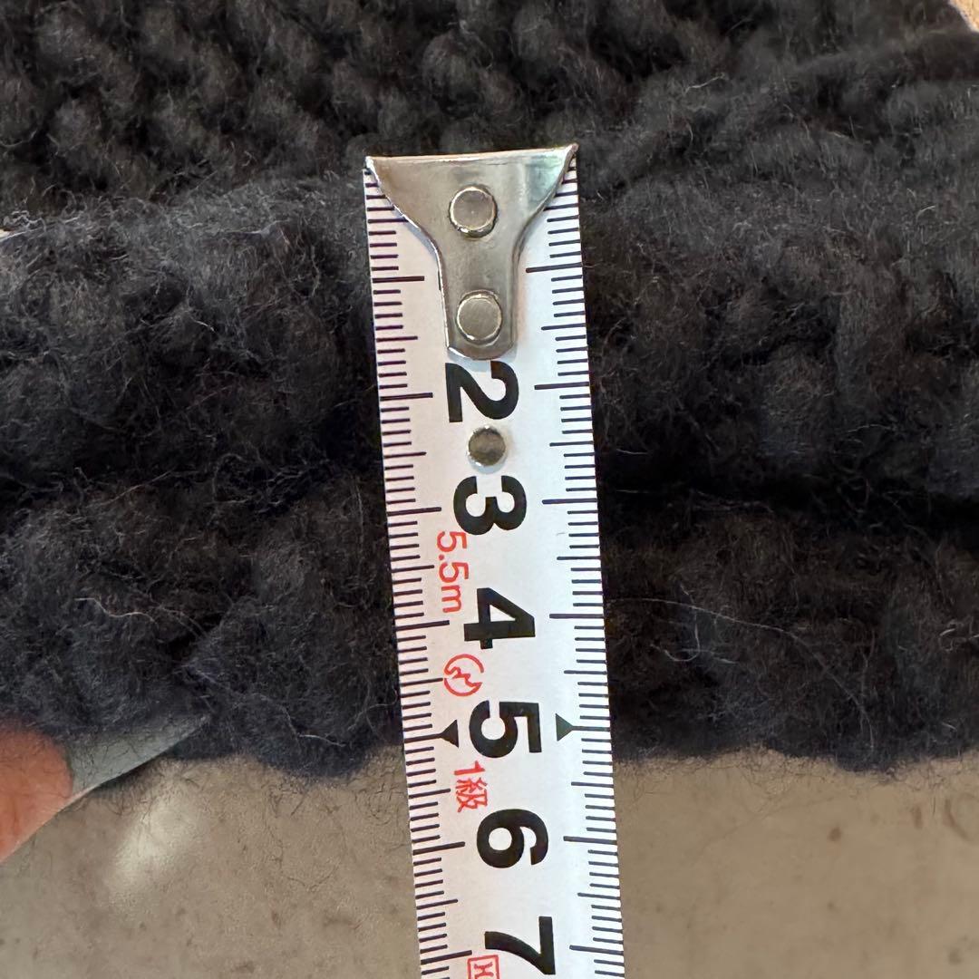 23AW ミュールバウアー Muhlbauer ニット帽 ビーニー ブラック 黒