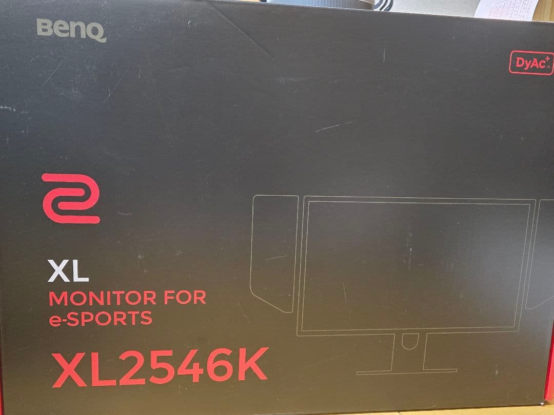 美品 BenQ XL2546K e-Sportsモニター 本体