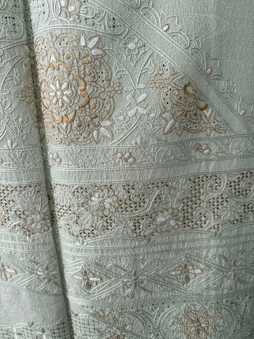 訪問着　一つ紋　作家もの　正絹　未使用