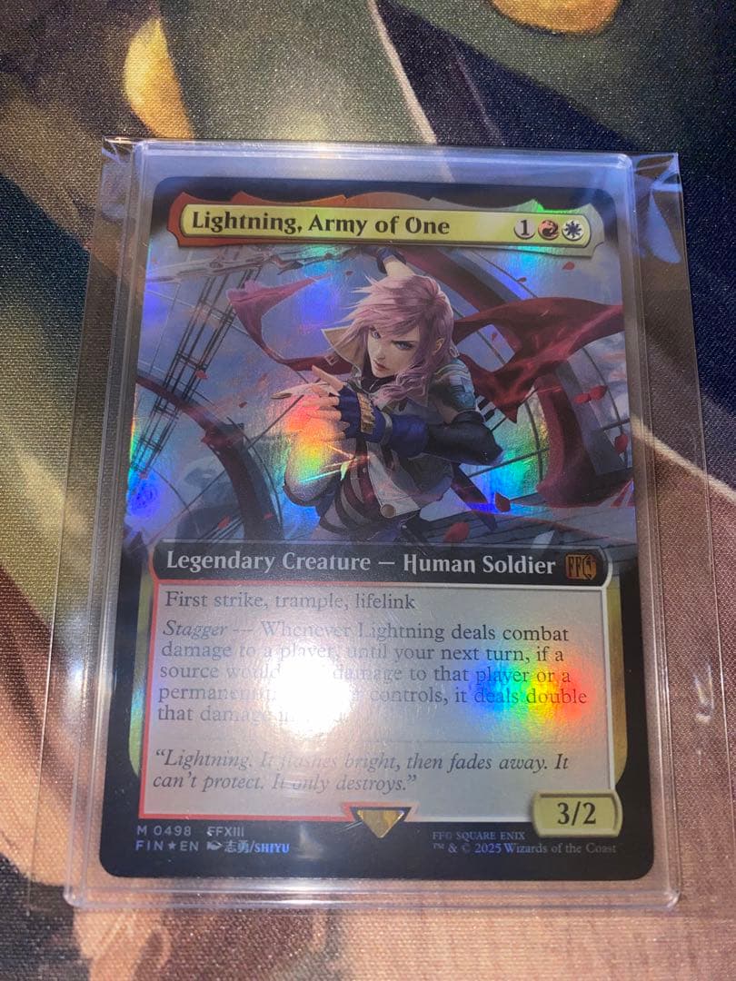 チ*読様 【bundle限定】【拡張foil】シーンドライブ、ライトニング