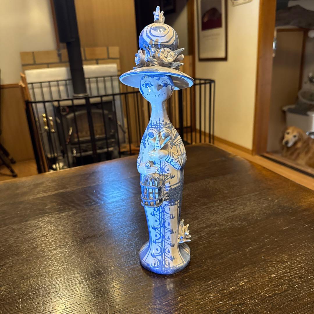 ビヨンヴィンブラッド　陶器人形　小鳥